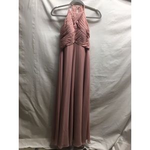 Dusty rose bridesmaid dress. Azazie. Size 4
